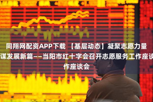 同翔网配资APP下载 【基层动态】凝聚志愿力量 共谋发展新篇——当阳市红十字会召开志愿服务工作座谈会