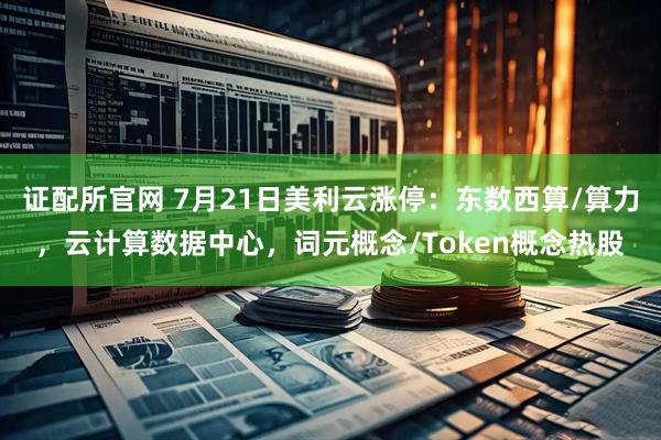 证配所官网 7月21日美利云涨停：东数西算/算力，云计算数据中心，词元概念/Token概念热股